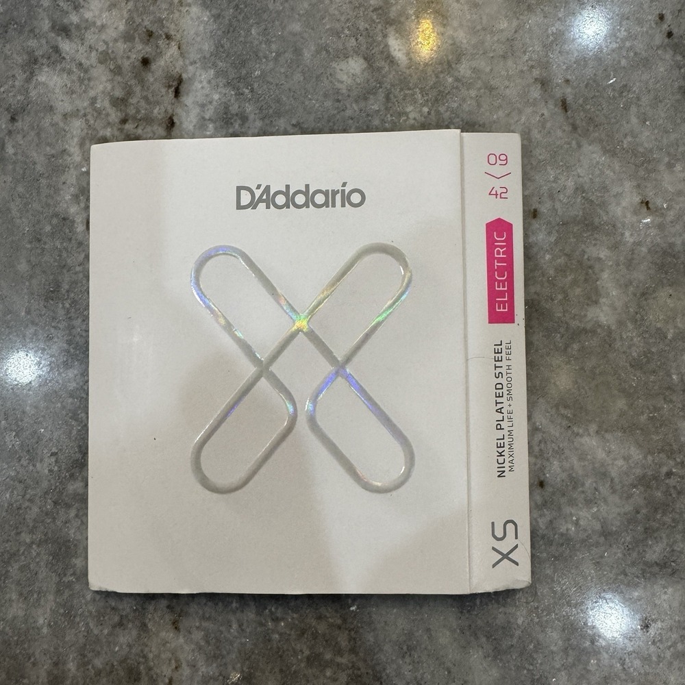 NEW D'Addario XS Nickel Plated Steel Electric Guitar Strings 9-42 Super Light